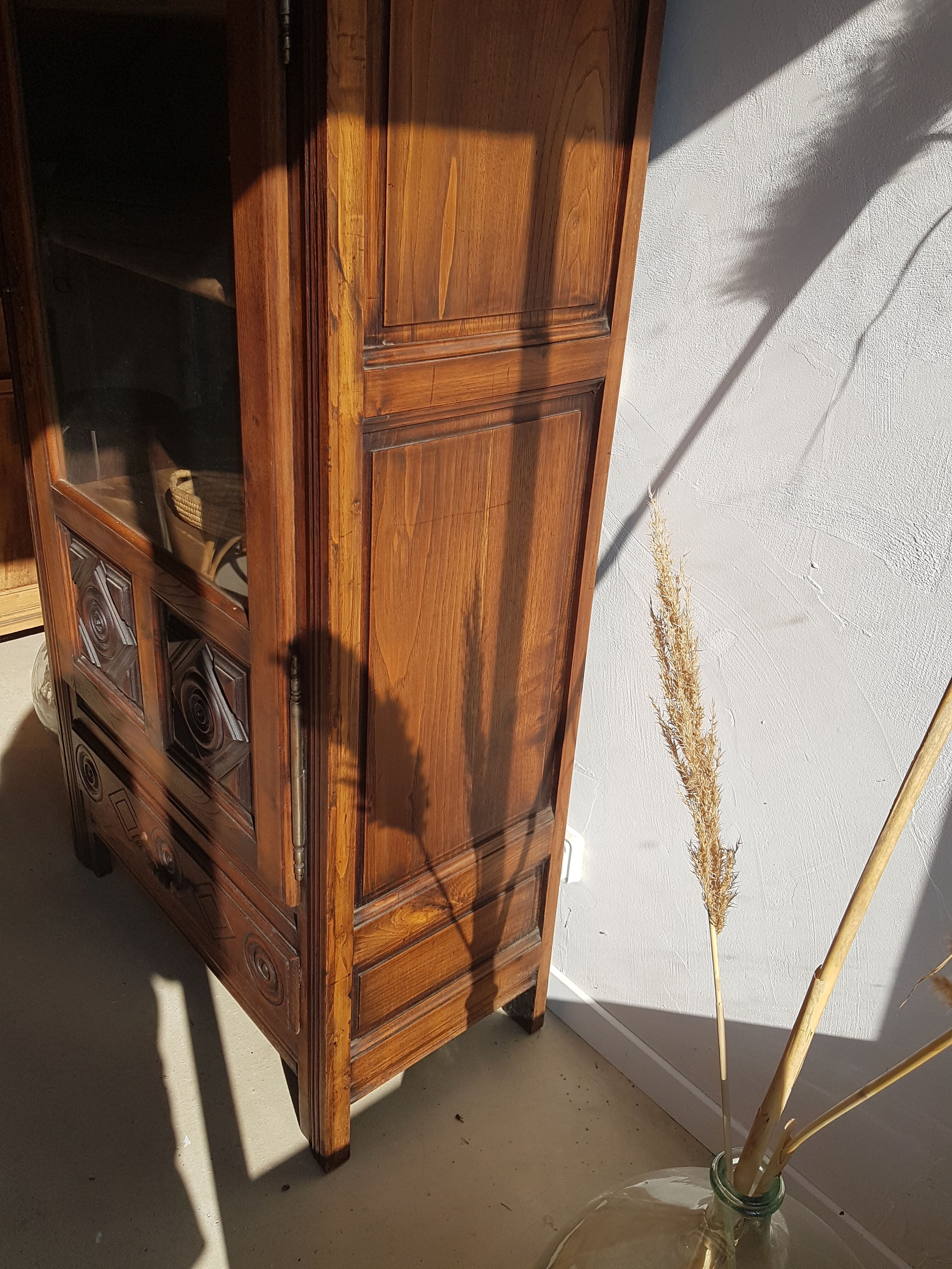 Vintage glass cabinet