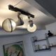 Vintage Track Ceiling Light • Micro Pin Spots • Erco • 1975