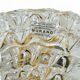 Appliques en verre de Murano Rostrato moyen en laiton de style Art Déco Barovier, paire.