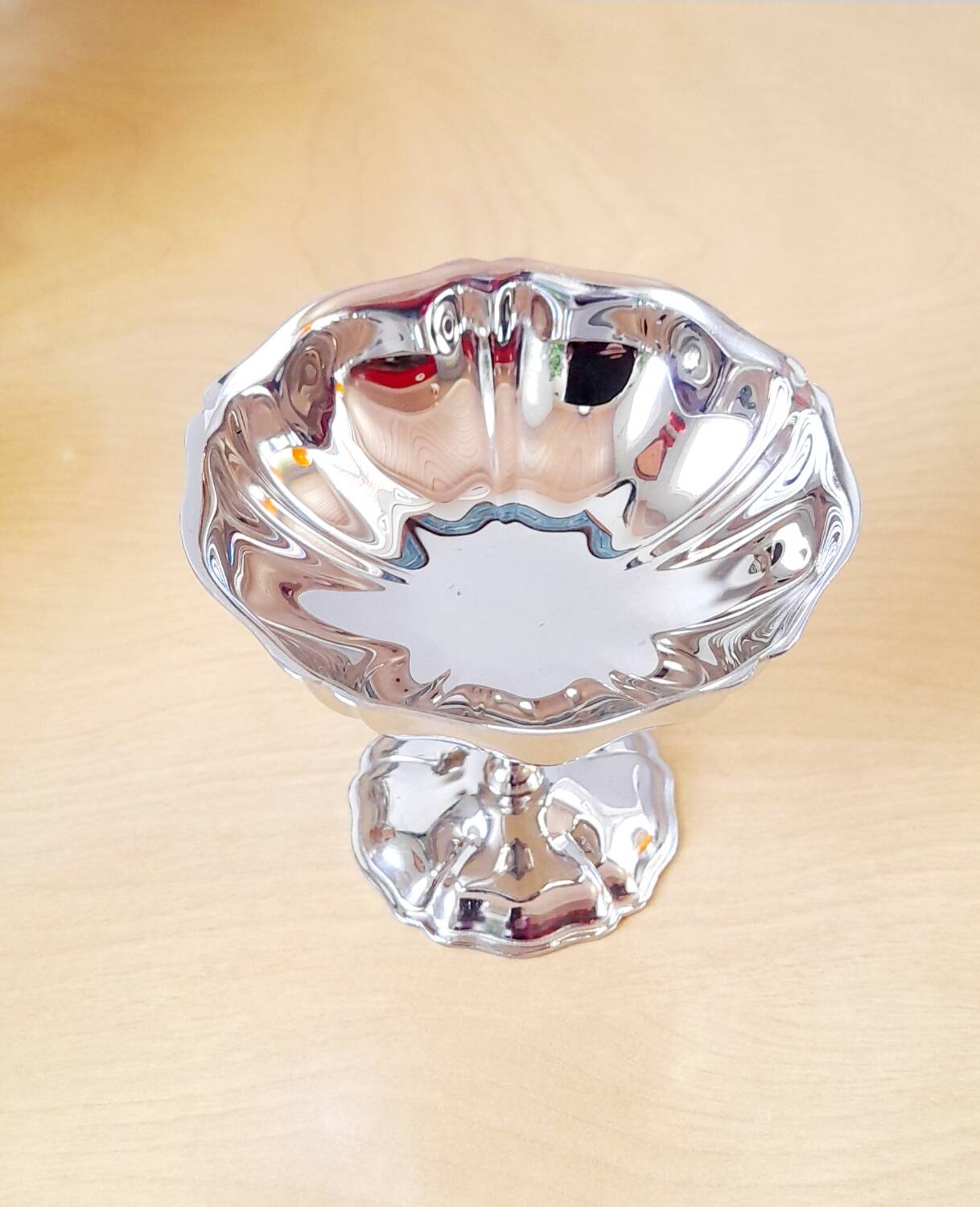 Lot de 6 coupes à glaces/desserts en inox