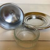 Old bell-shaped butter dish Demeyere Belgium