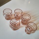 Verres art déco