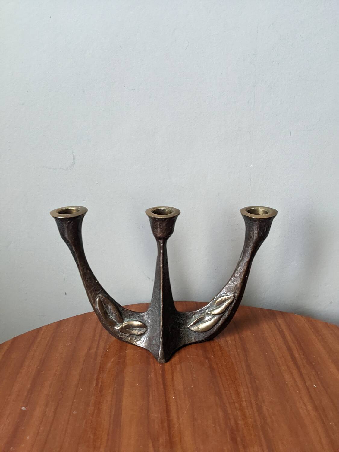 Vintage bronze chandelier Scandinavian country decor