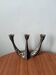 Vintage bronze chandelier Scandinavian country decor