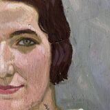 Tableau / portrait à l’huile