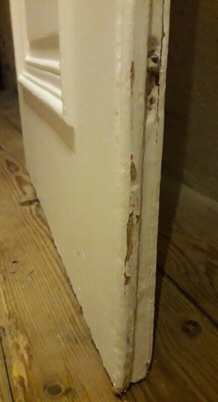 Communication door 69x243cm double-sided molded panel