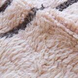 Pale Pink Berber Rug - 173 x 116 cm