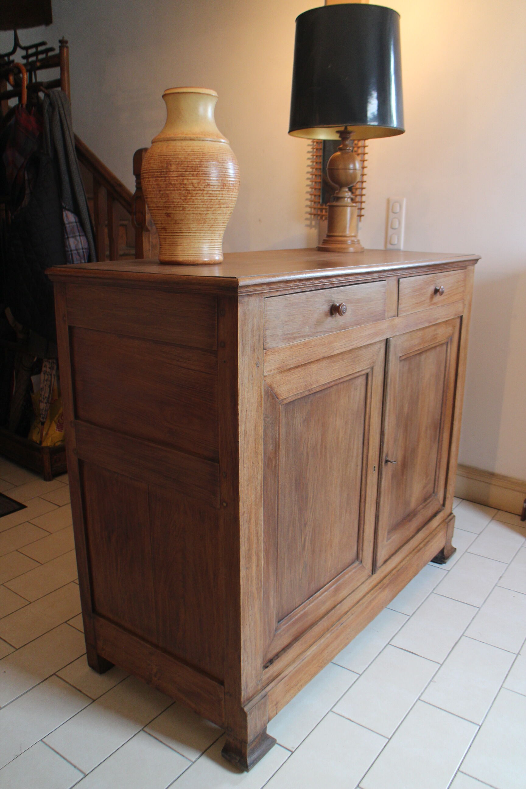 Louis philippe oak sideboard