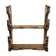 Étagère artisanale en bois brut