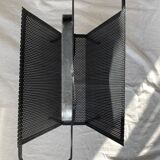 Black metal magazine rack Mathieu Mategot 1950
