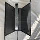 Black metal magazine rack Mathieu Mategot 1950