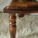 Vintage Beech Library Staircase Shelf