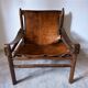 Buffalo Leather 'Safari' Armchair
