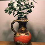 Vase fat lava