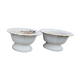 Ensemble de 2 pots à fleurs en beton