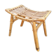 Stool bench feet compass bamboo rattan vintage