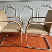Paire de fauteuils Cantilever édition Walter Knoll