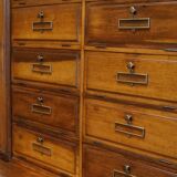 Walnut apothecary furniture France 1920s