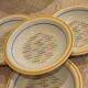 4 spaghetti plates made in Italy