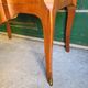 Commode transition Louis XVl marqueterie plateau marbre