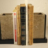 Pair of marble bookends