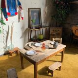 Footrest countryside