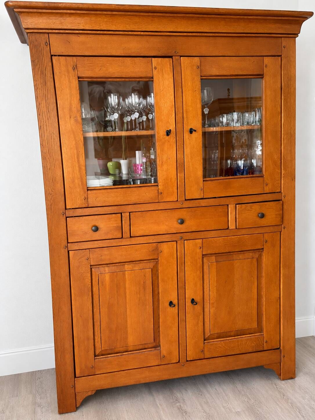 Solid oak sideboard