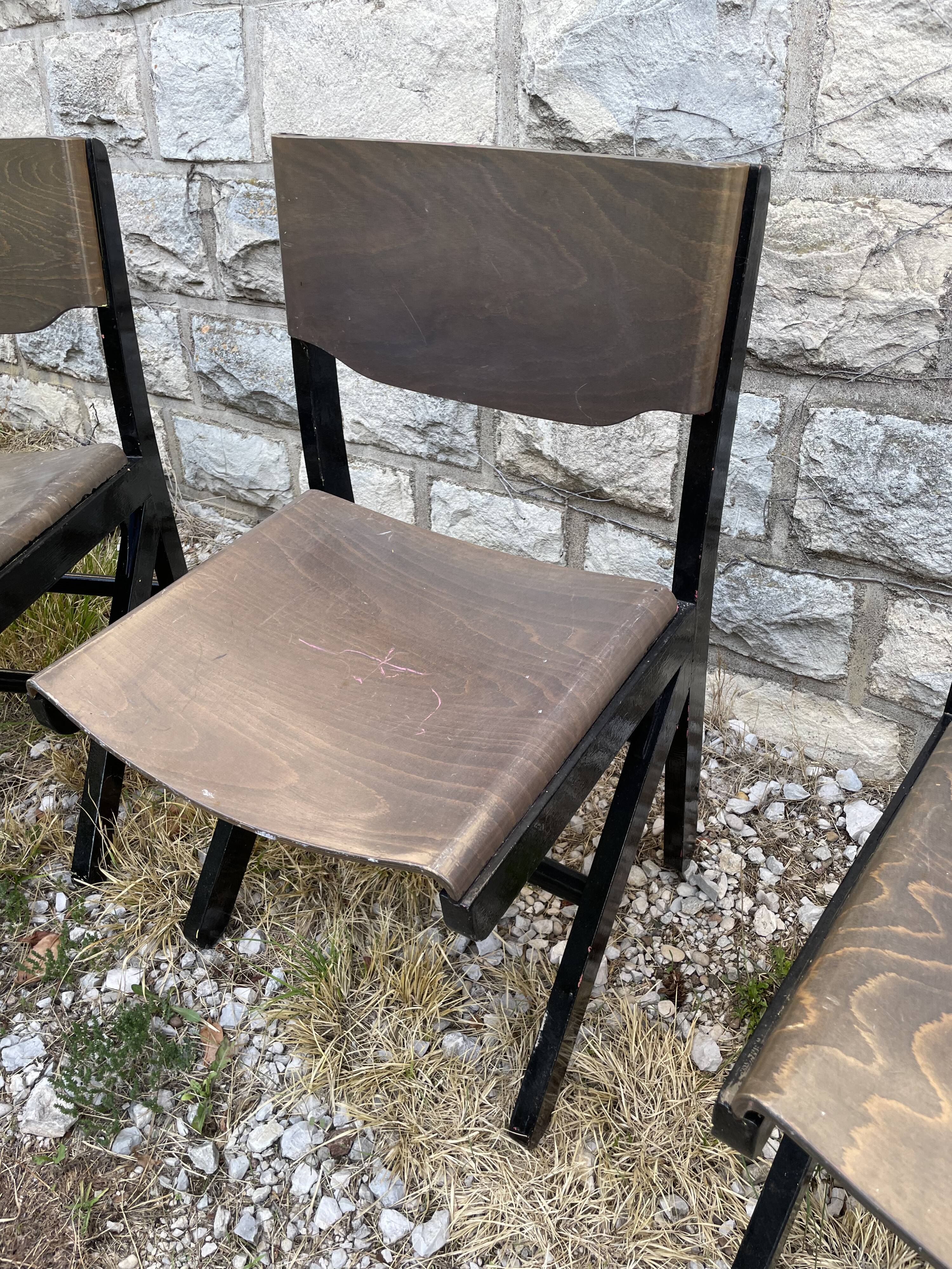 Set of 6 Chairs Baumann model Koka
