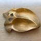 Small brass pocket ring holder