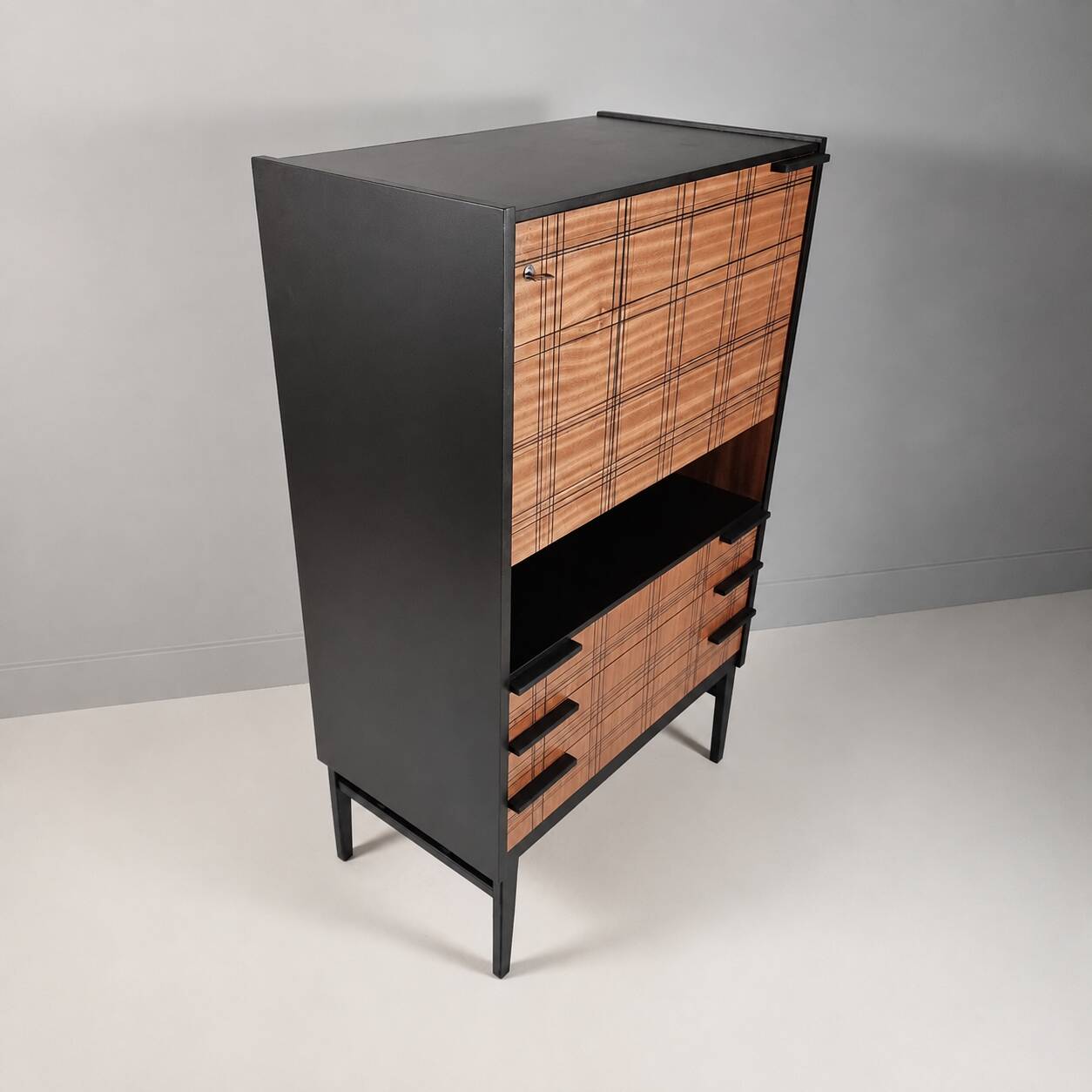 Vintage Cabinet in Beech, 1970s