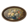 Still life with flowers, oil on panel circa 1930