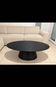 Table basse noir Ovale