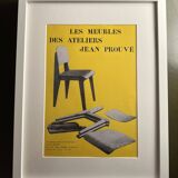 Affiche jean prouvé vitra steph simon