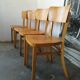 Set de 4 chaises bistrot Thonet