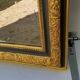 Louis-Philippe mirror, gilded and grey patina, circa 1890.