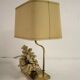 Brass coral table lamp, 1970s