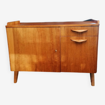 Commode  tchèque vintage en bois, 1960, Frantisek Jirak, style scandinave. Tatra