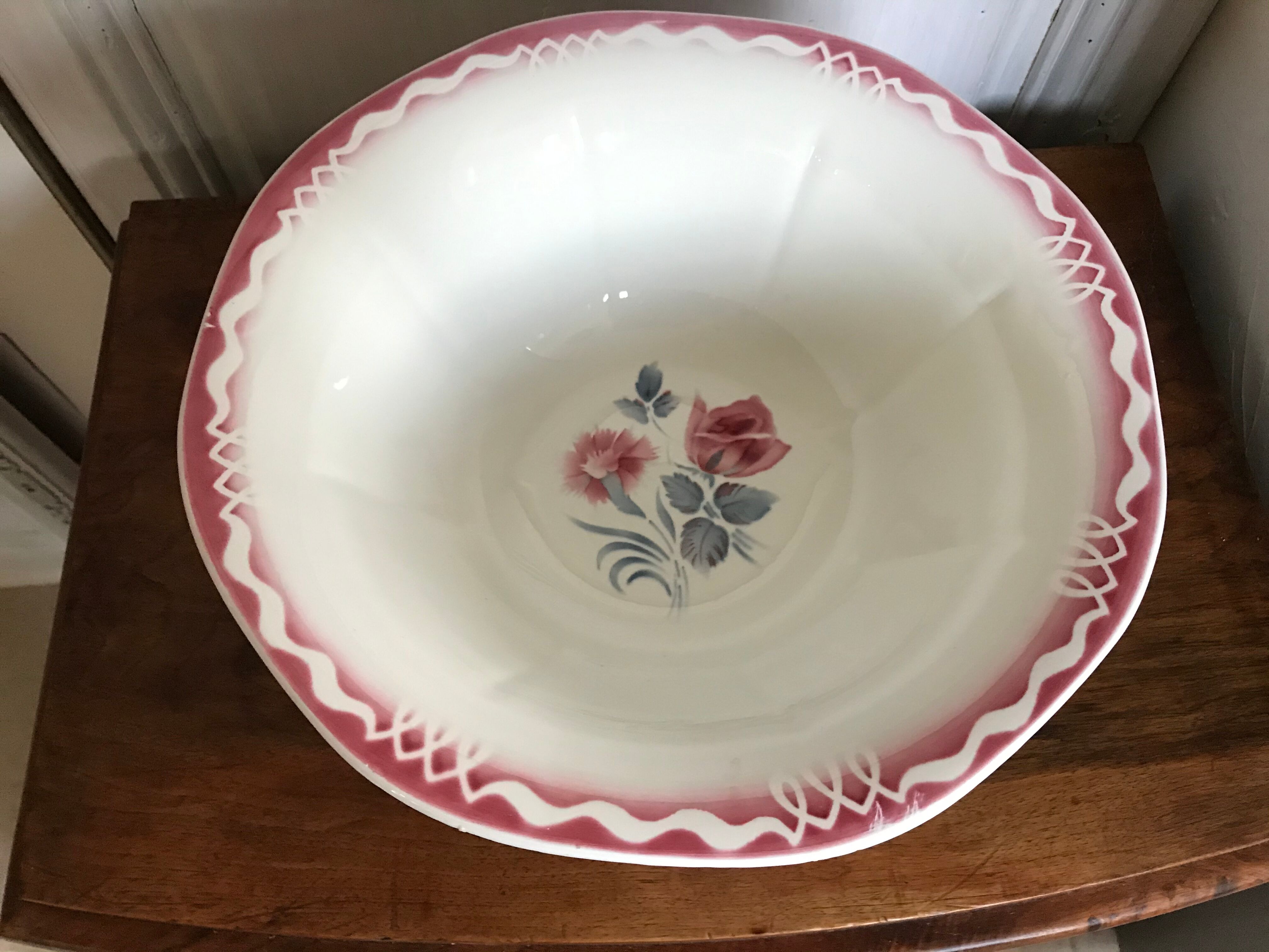 Saladier Digoin Sarreguemines