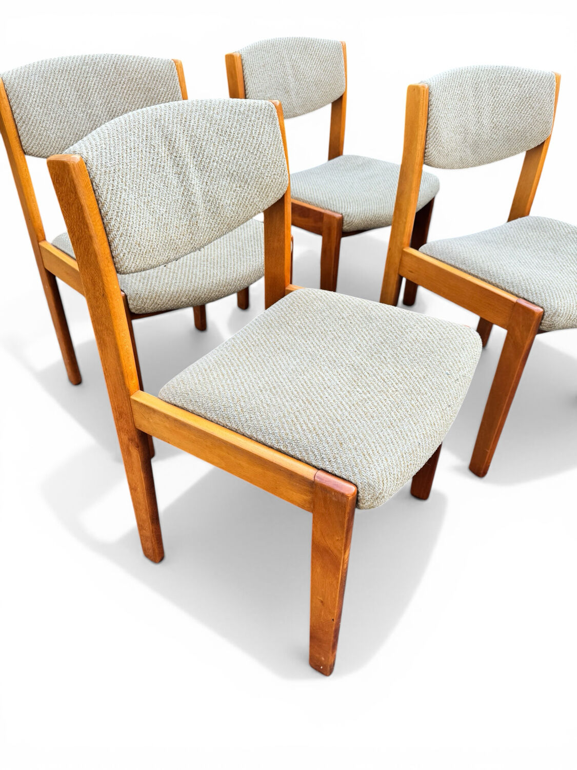 Set of 4 vintage Scandinavian style chairs – Baumann / Maison Regain