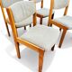 Set of 4 vintage Scandinavian style chairs – Baumann / Maison Regain