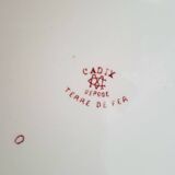 Ironstone earthenware serving dish