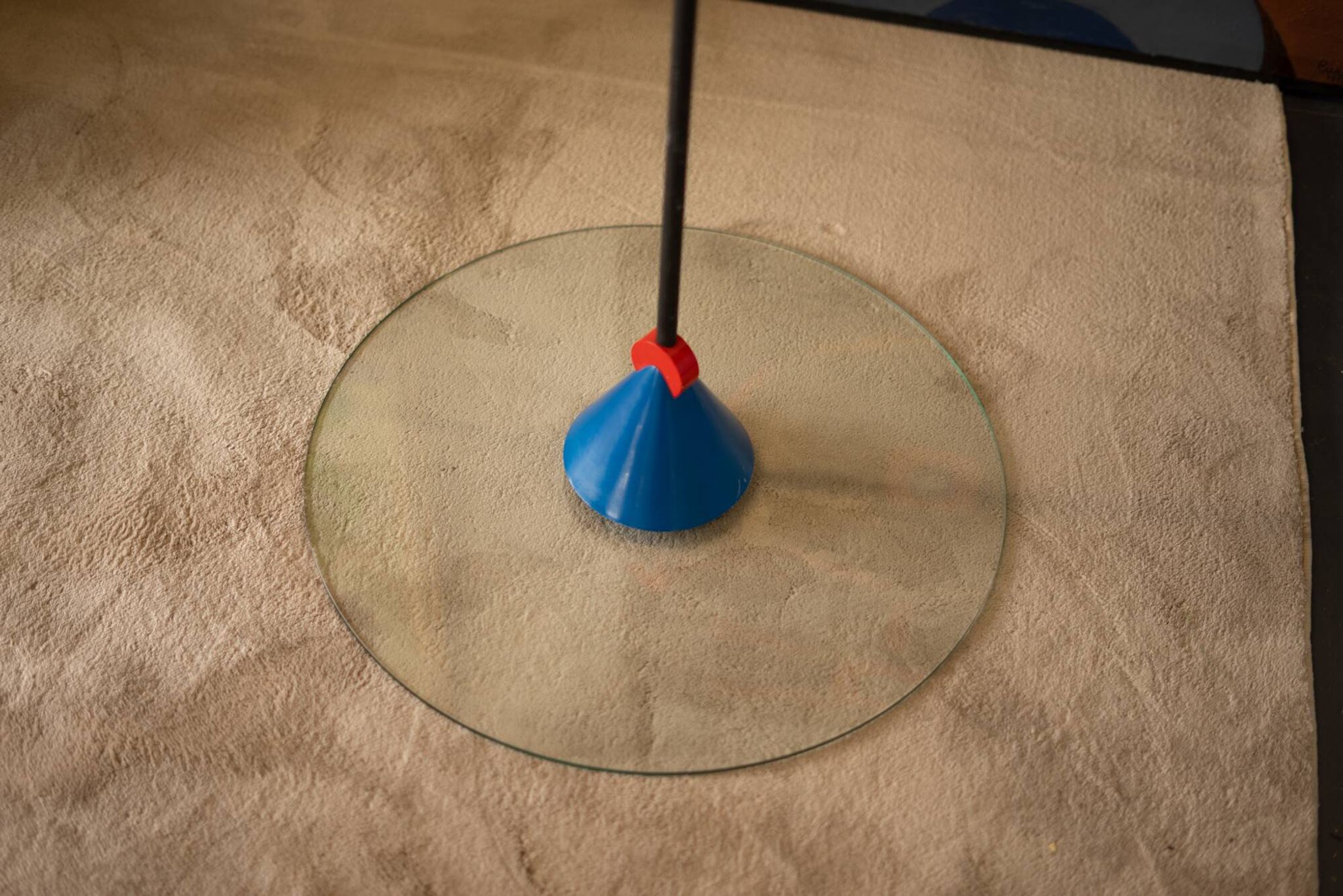 Suspension type Memphis, édition Verre Lumière