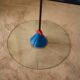 Suspension type Memphis glass light