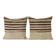 Set of 2 vintage kilim cushion covers 61x61 cm