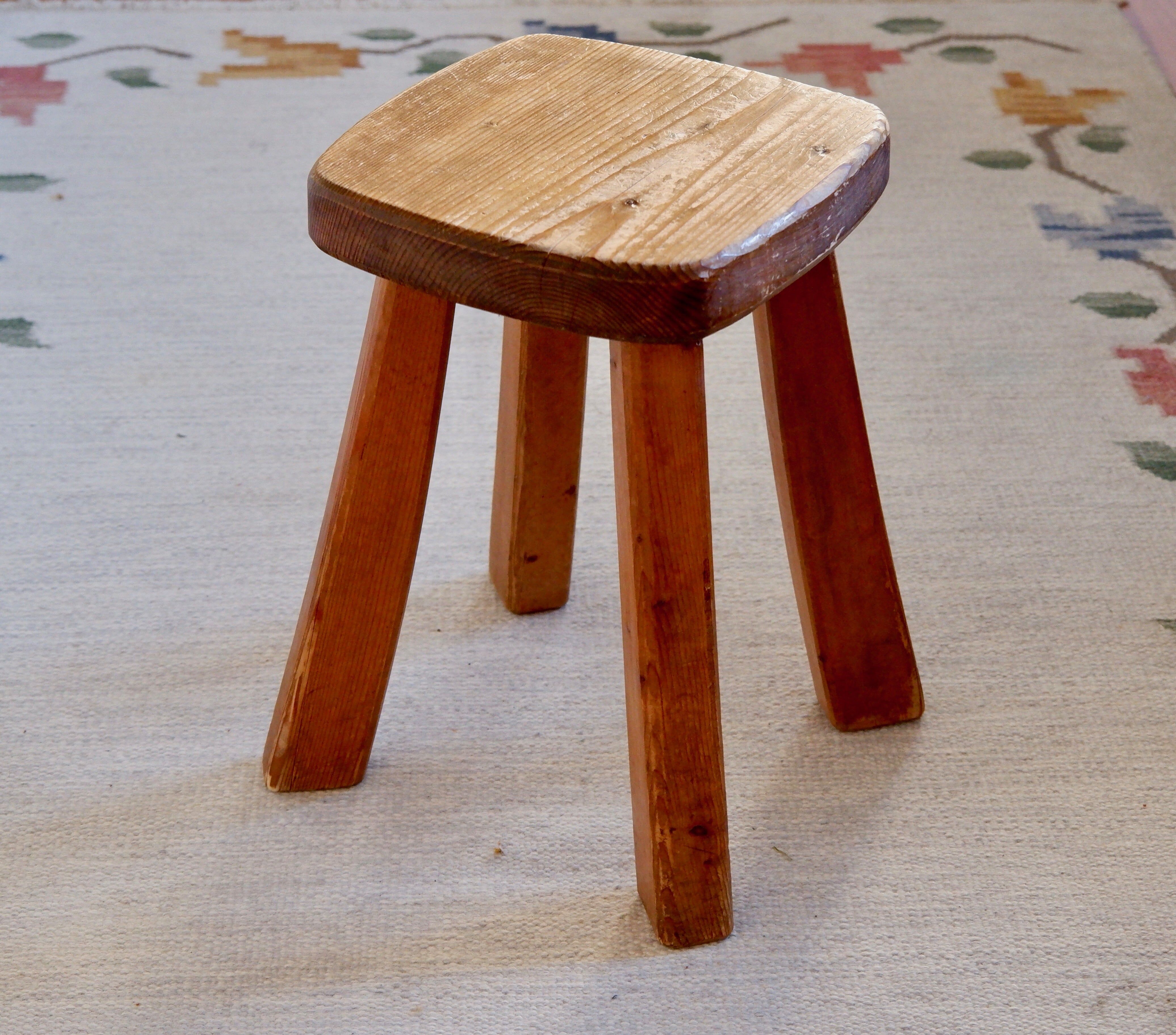 Stool in pin, france circa 1960