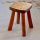 Stool in pin, france circa 1960