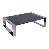 Exceptional large coffee table "RING" signed ORSENIGO by Mauro Lippar.