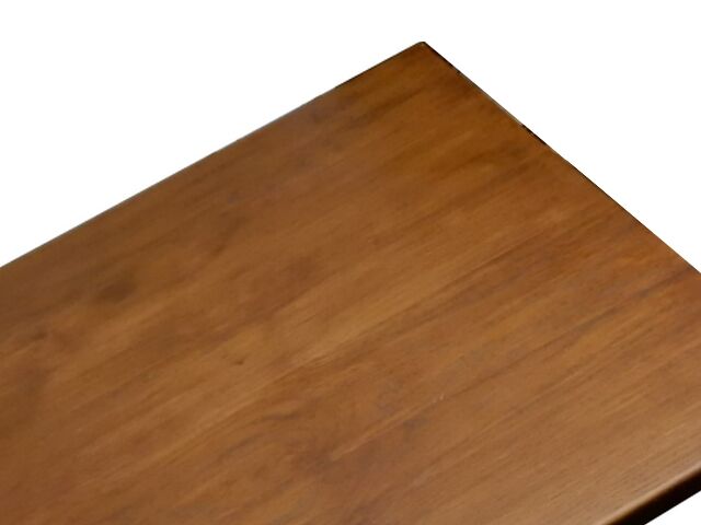 Vintage farm table 1980 solid oak wood