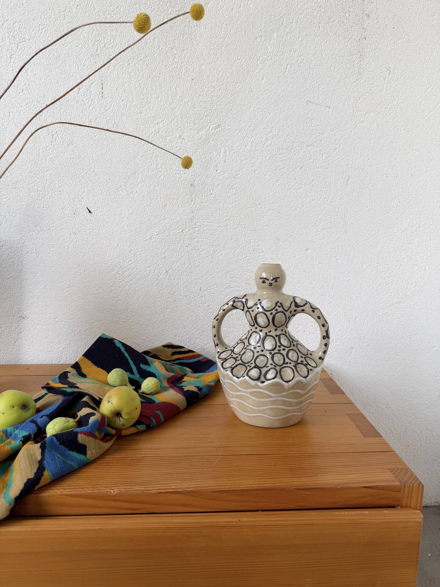 Anthropomorphic vase Folk Art woman