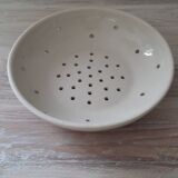Glazed stoneware draining dish